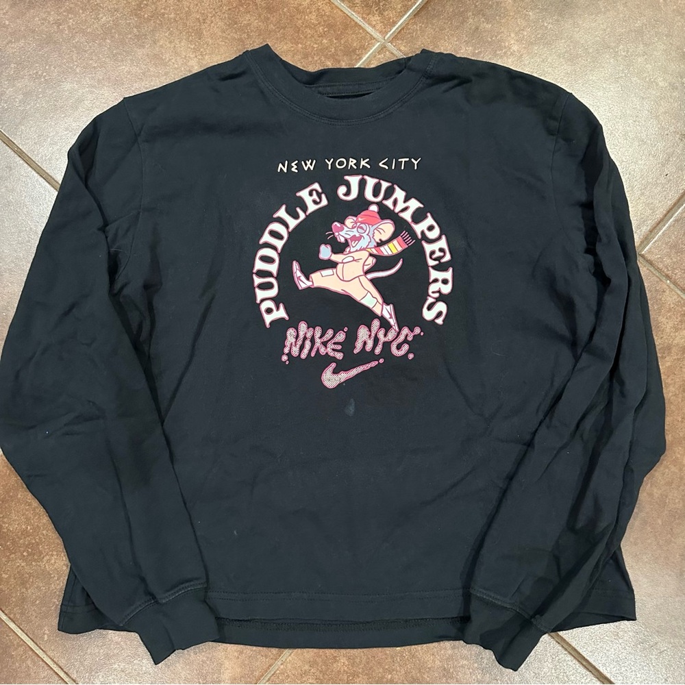 Nike NYC Black Long Sleeve Shirt